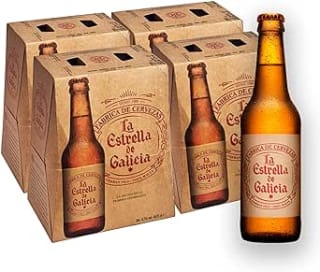 Pack 24 Botellines La Estrella de Galicia Cerveza Lager Premium por 14,19€