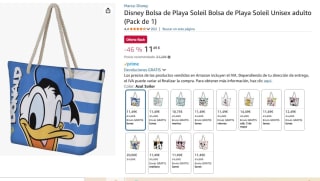 Recopilación Bolsa de Playa Soleil Unisex Disney por 11,49€