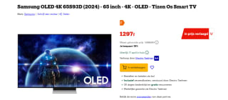 Samsung OLED 4K 65S93D (2024) - 65 inch - 4K - OLED - Tizen Os Smart TV voor €1297 bij Bol