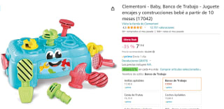 Juguete Clementoni Banco de Trabajo por 7,19€