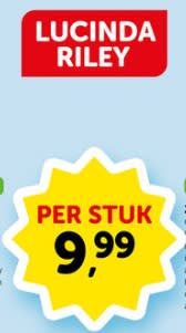 Veel boeken van auteur Lucinda Riley voor €9,99 bij Boekenvoordeel