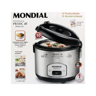 Panela Elétrica de Arroz da Mondial, modelo Cooker Premium - R$ 117,99