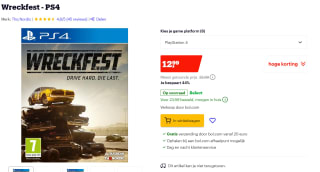Wreckfest - PS4 voor €12,47 bij Bol.com