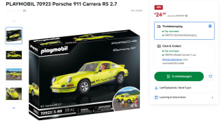 PLAYMOBIL Classic Cars Porsche 911 Carrera RS 2.7 voor €24,99 bij Smythstoys