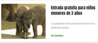 Entradas gratis niños menores de 3 años
