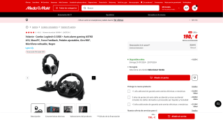 Combo Volante Logitech G G920 + Auriculares gaming ASTRO A10 por 190€