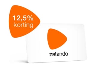Zalando €100 cadeaubon voor €87,50 + 1000 ing punten