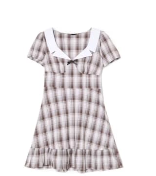 Vestido a cuadros para Mujer por 12.99€