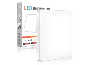 Plafón LED 36W 6500K 4350LM 23x23cm por solo 8,99€