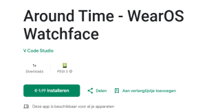 Around Time - WearOS Watchface voor Android gratis