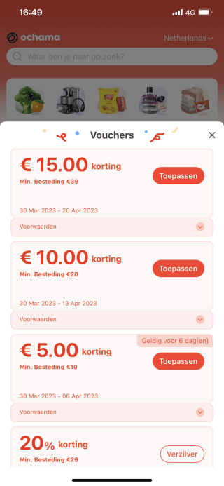 Page Toiletpapier 2 stuks van 16 rollen voor 5,99 dmv vouchers