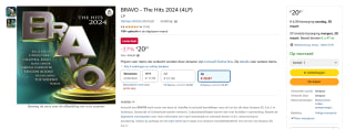 Various - Bravo - The Hits 2024 voor €20,87 bij Amazon