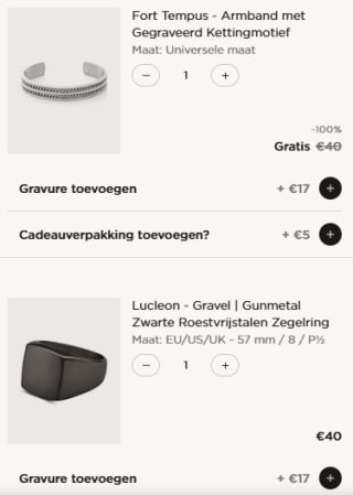 3 halen 2 betalen op geselecteerde artikelen bij Trendhim