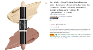 3 Unidades de Wet n Wild - MegaGlo Dual-Ended Contour Stick - Iluminador y Contouring, Barra con Dos Extremos por 9.28€