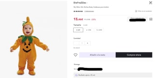 Hasta 75% + 30% EXTRA descuento en disfraces. Precios de locura