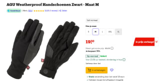 AGU Weatherproof Handschoenen voor €19,50 bij Bol