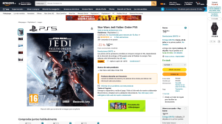 Star Wars Jedi Fallen Order PS5 por 15,30€