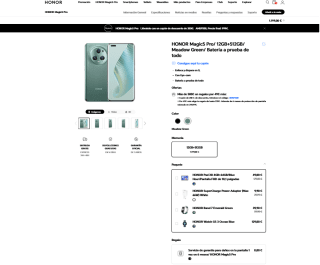 Móvil Honor Magic 5 Pro 12GB 512GB por 900€