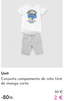 Prendas para niños por 2€ y 3€