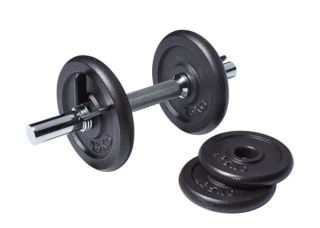 Estuche mancuerna 10 kg Boomerang por 17,45€.