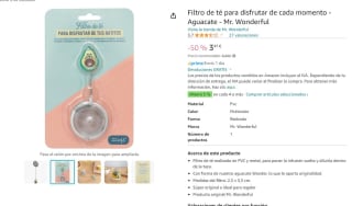 Filtro de té para disfrutar de cada momento - Aguacate Mr. Wonderful por 3,47€