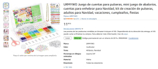 kit de creación de pulseras por 5,99€