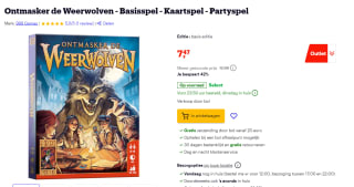 Ontmasker de Weerwolven - Basisspel - voor €7,47 bij Bol