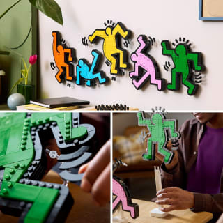 LEGO Art Keith Haring – Dansende figuren voor €99,99 bij Bol