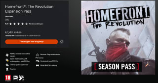 Homefront: The Revolution (PS4) Expansion Pass voor €1,49 in de PlayStation Store