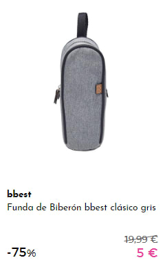 PUERICULTURA - Productos por 5€ (dto 75%)