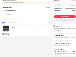 Cosori Dual Basket Chef Edition por solo 128,99€
