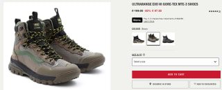UltraRange Exo Hi Gore-Tex MTE-3 Shoes for £78 at Vans