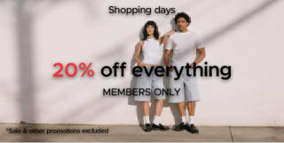 20% Korting op bijna alles bij America Today