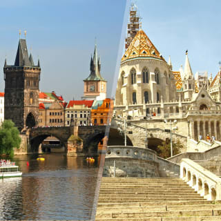 7 días Praga y Budapest hotel 3 estrellas y avión incluido con traslados desde 322€