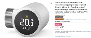 tado° Slimme Radiatorknop X - Uitbreidingset voor €50,83 bij Amazon