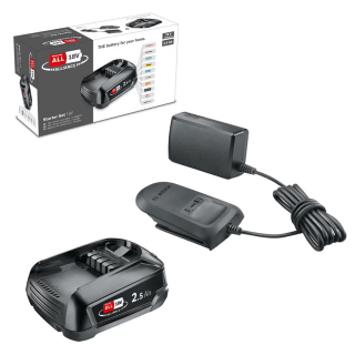 Juego básico de 18 V Alliance Batería y cargador 2,5 Ah + AL 18V-20 por solo 25,62€
