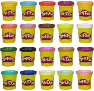 PlayDoh Super Color 20 potjes voor €11,59