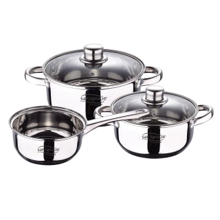 San ignacio Bateria 5pcs acero inoxidable por 15,59€.
