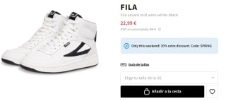 Zapatillas para Mujer Fila SEVARO MID por 22.99€