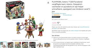 PLAYMOBIL Asterix 71269 Pyradonis' vergiftigde taart (71269) voor €6,68 bij Amazon DE