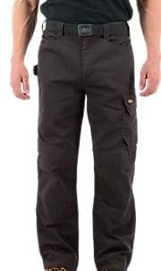 Site Sember Black Men's Multi-Pocket Trousers – £8.50