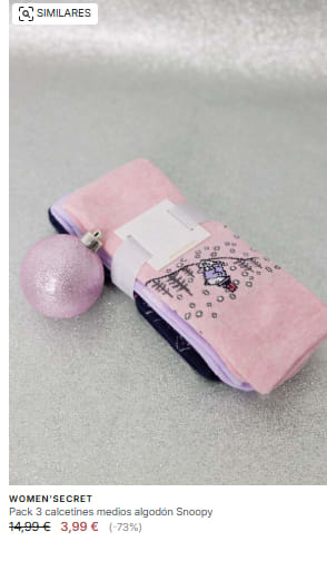 Pack 3 calcetines Harry Potter, SmileyWorld, Snoopy por 3,59€