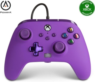 Power A, Mando con cable PowerA para Xbox Series X|S - Morado Royal por 25,11€