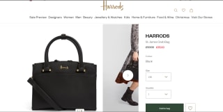 HARRODS St James Grab Bag - £35