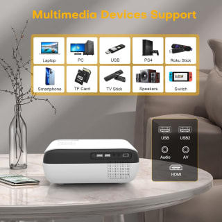 HOPVISON , Full HD 1080P Projector voor €52,69 dmv code bij Aliexpress