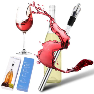 MXTIMWAN Enfriador de Vino con Varilla por solo 3,99€