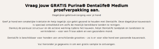 Gratis sample van Purina® Dentalife