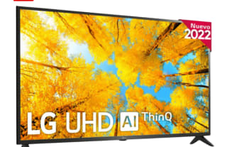 Smart Tv marca LG modelo 55UQ75006LF de 55" por 399€