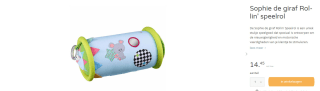 Sophie De Giraf Rollin' Speelrol voor €14,45 bij Prenatal