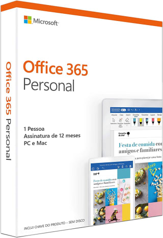 Pacote Office 365 Personal da Microsoft - R$ 88